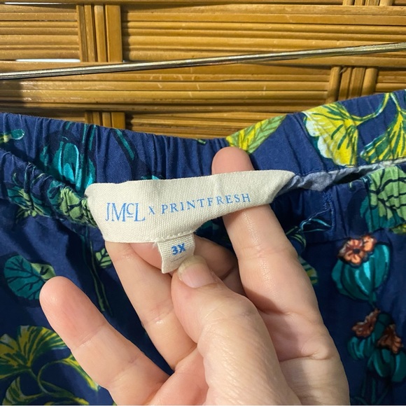 Printfresh Blue Floral Pajama Pants - Picture 2 of 9